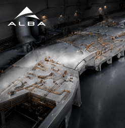 Instalación del sincrotrón ALBA
